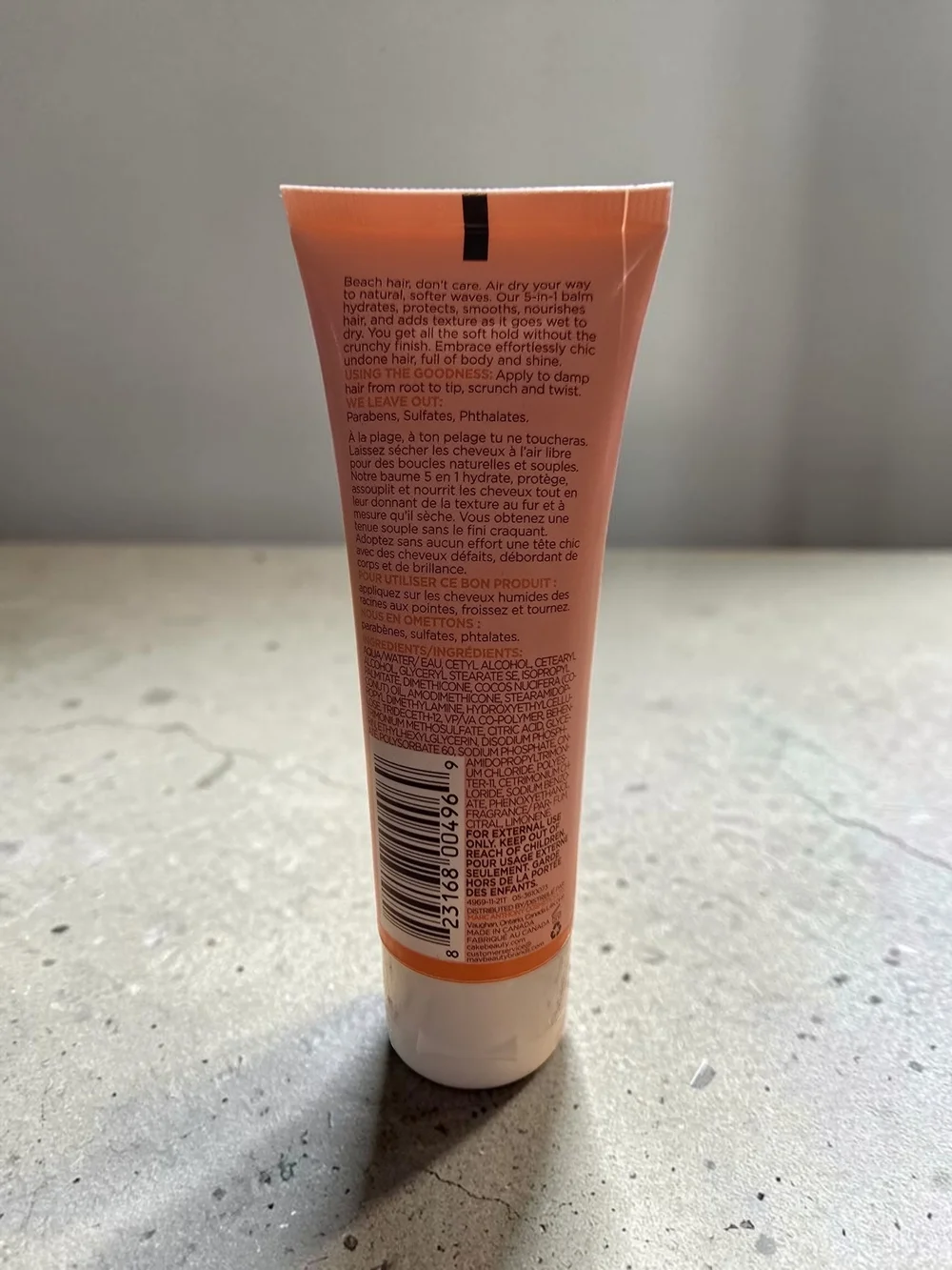 Cake Beauty The Balm Shell 5-in-1 Beach Effect Hair Balm 1.69 oz | Full Size